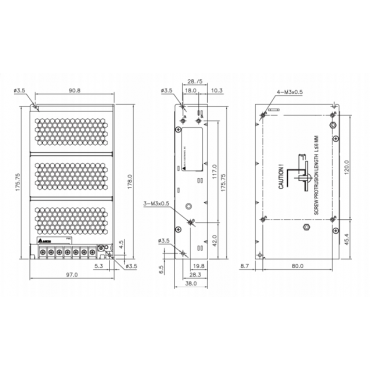 Zasilacz do stacji bramowych Hikvision DS-KAW150-2N