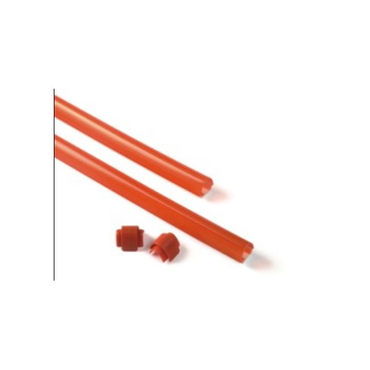 Listwa gumowa czerwona, ochronna, 9x1m - zabezpieczająca do ramion NICE XBA13