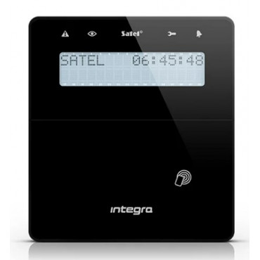 Bezprzewodowy manipulator LCD z czytnikiem zbliżeniowym czarny typ F