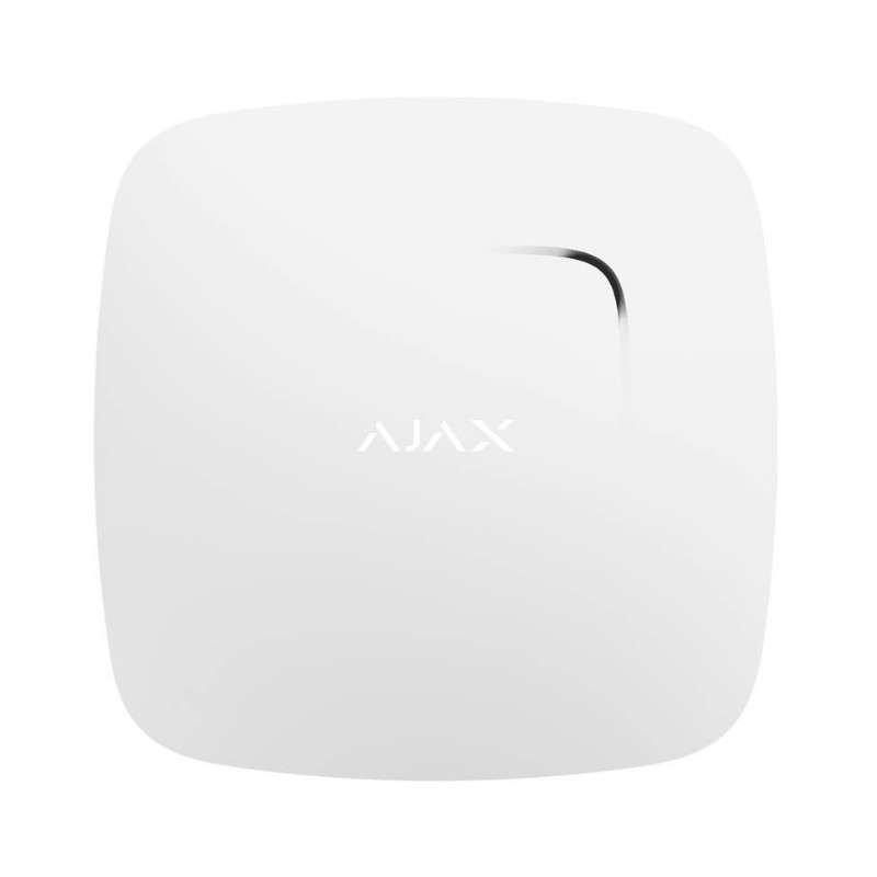 Czujnik dymu i ciepła z wbudowanym sygnalizatorem Ajax FireProtect biały