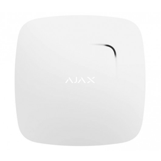Czujnik dymu i ciepła z wbudowanym sygnalizatorem Ajax FireProtect biały
