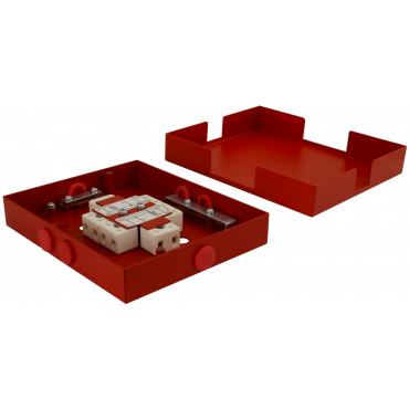 AWOZ-225P Pulsar Puszka instalacyjna z bezpiecznikiem 2×0,375A