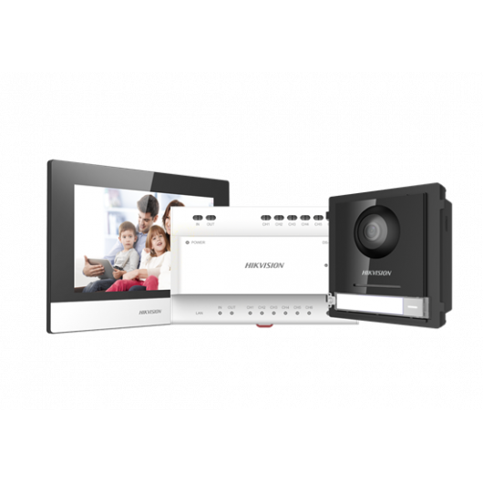 Zestaw wideodomofonu HikVision DS-KIS702(Europe BV)