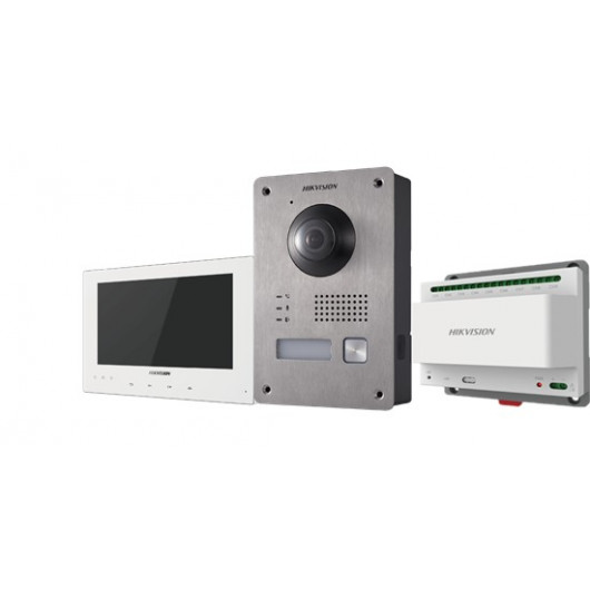 Zestaw wideodomofonowy Hikvision DS-KIS701/EU-White