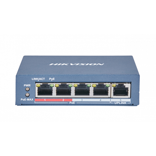 Switch Hikvision DS-3E0105P-E(B)