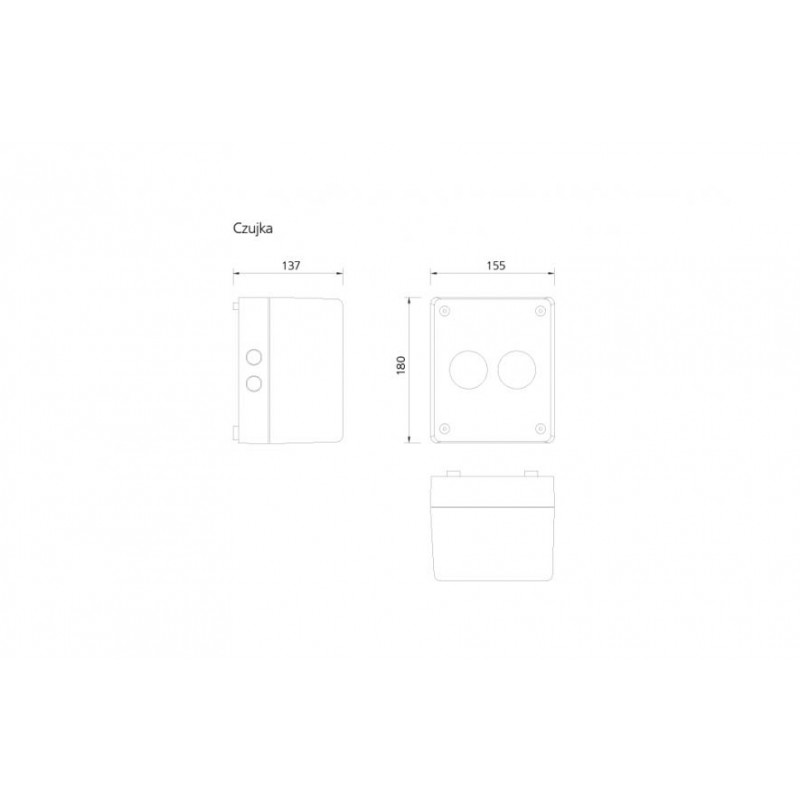 Lustra do czujki liniowej zwiększające zasięg do 70~140 m