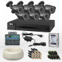 Kompletny zestaw z 7 kamerami BCS 2 Mpix 1