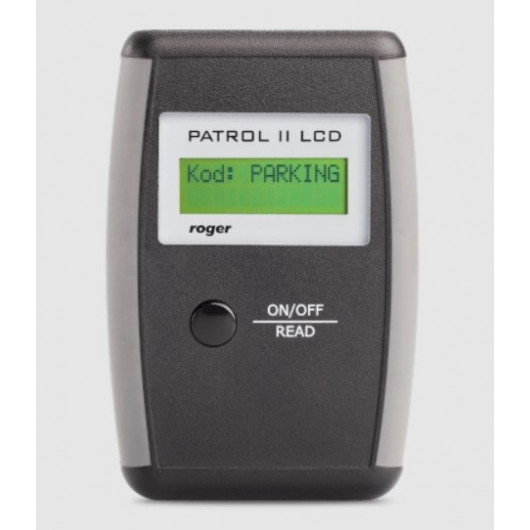 Rejestrator Pracy wartowników Roger PATROL II LCD