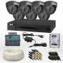Kompletny zestaw z 7 kamerami kopułowymi BCS 2 Mpix 1