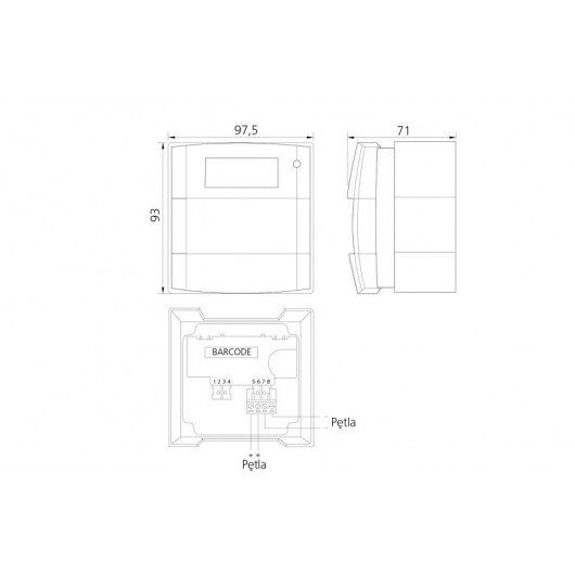 Puszka ROP do montażu natynkowego MCP BOX