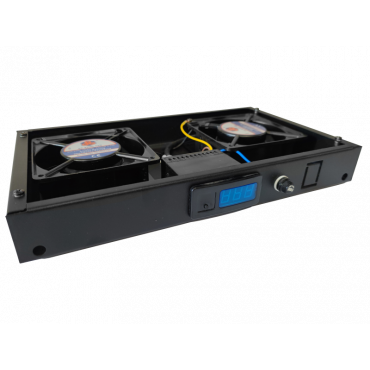 Panel wentylacyjny 19" 1U,...