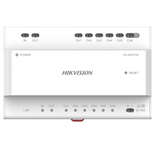 Dystrybutor audio/wideo Hikvision DS-KAD706Y
