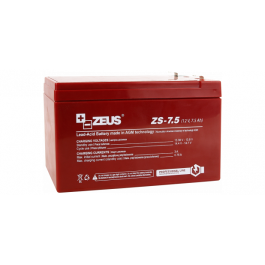 Akumulator ZEUS ZS-7.5