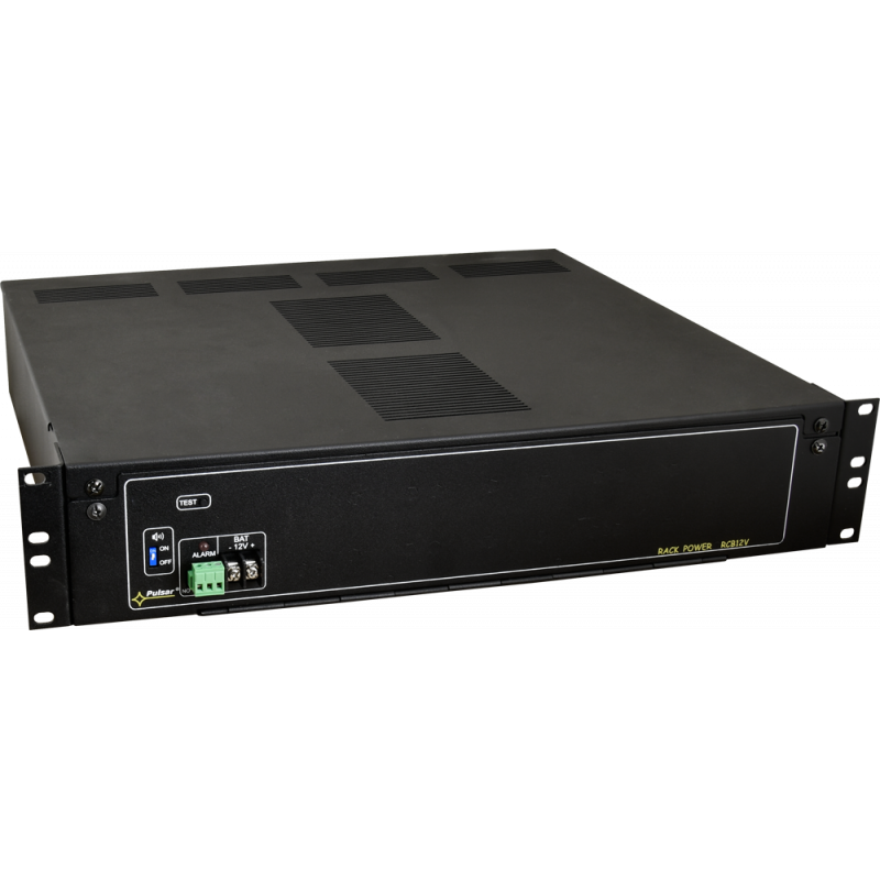 RCB12V Pulsar Kontroler akumulatorów 12VDC/20A/4×17Ah do szaf RACK 19″
