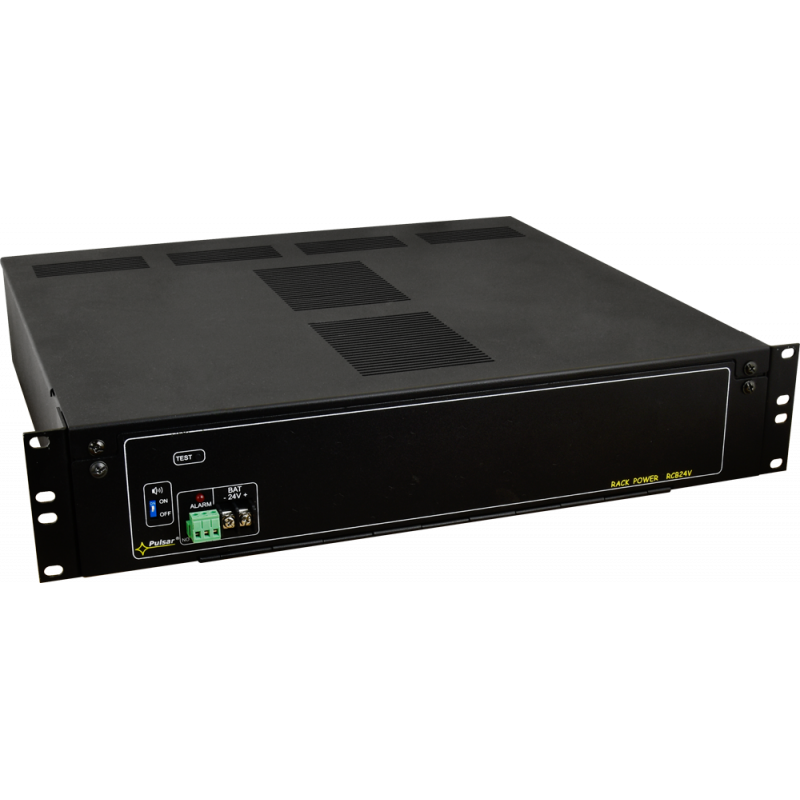 RCB24V Pulsar Kontroler akumulatorów 24VDC/10A/4×17Ah do szaf RACK 19″