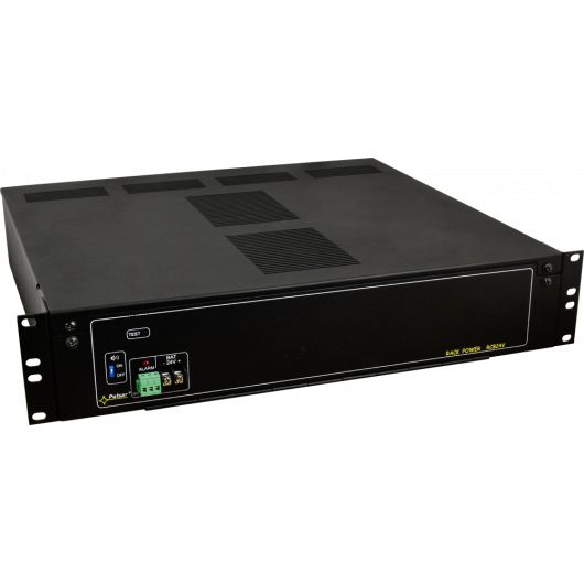RCB24V Pulsar Kontroler akumulatorów 24VDC/10A/4×17Ah do szaf RACK 19″