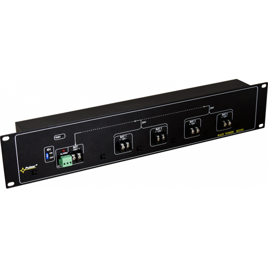 RC24V Pulsar Kontroler akumulatorów 24VDC/10A do szaf RACK 19″