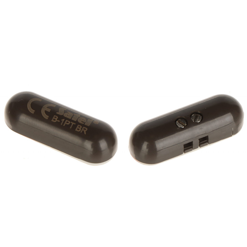 Czujka magnetyczna nawierzchniowa z zaciskami Satel B-1PT BR brązowa