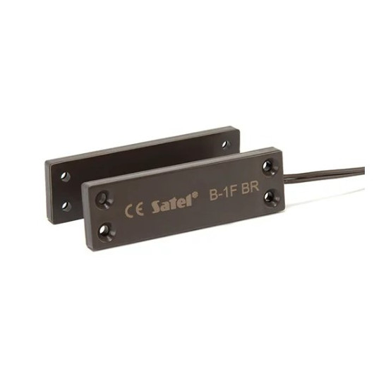 Czujka magnetyczna nawierzchniowa Satel B-1F BR brązowa