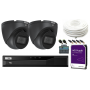 Zestaw monitoringu analogowego 2 kamery BCS-EA15FSR3-G 1
