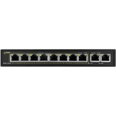 SG108-90W Pulsar Switch PoE 10-portowy SG108-90W do 8 kamer IP