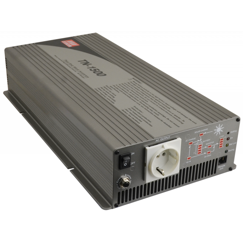 TN-1500-212B Pulsar TN 12VDC/230VAC/1500W Inwerter DC/AC, inwerter solarny Pulsar TN-1500-212B