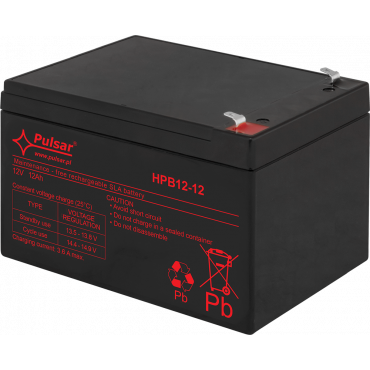 HPB12-12 Pulsar Akumulator 12Ah/12V HPB