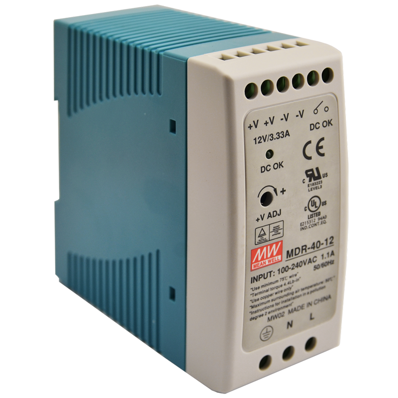 MDR-40-12 Pulsar MDR 12V/40W/3,33A zasilacz na szynę DIN