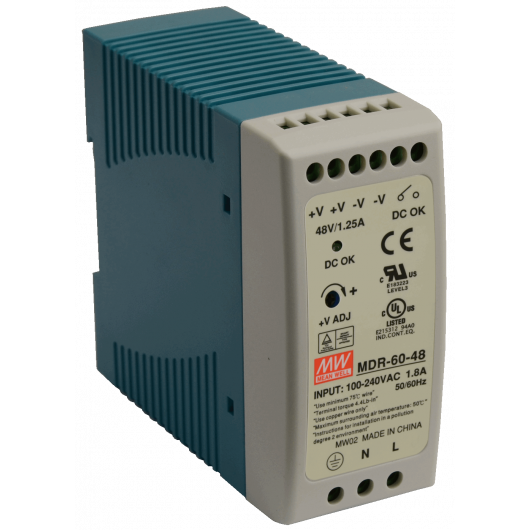 MDR-60-48 Pulsar MDR 48V/60W/1,25A zasilacz na szynę DIN