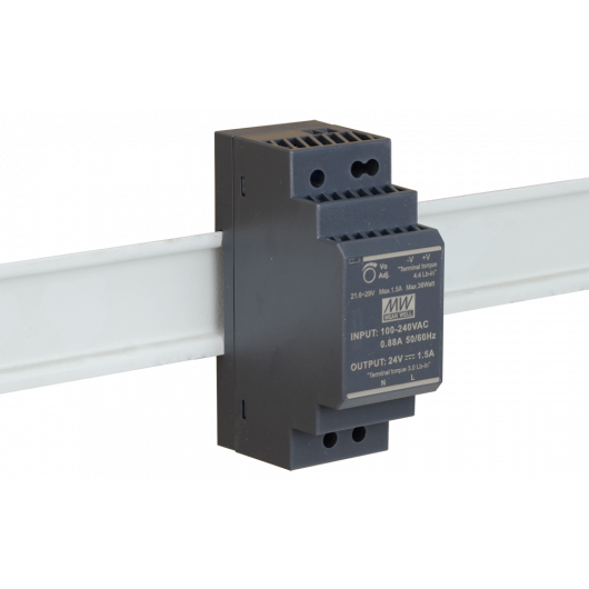 HDR-30-24 Pulsar HDR 24V/30W/1.5A zasilacz na szynę DIN