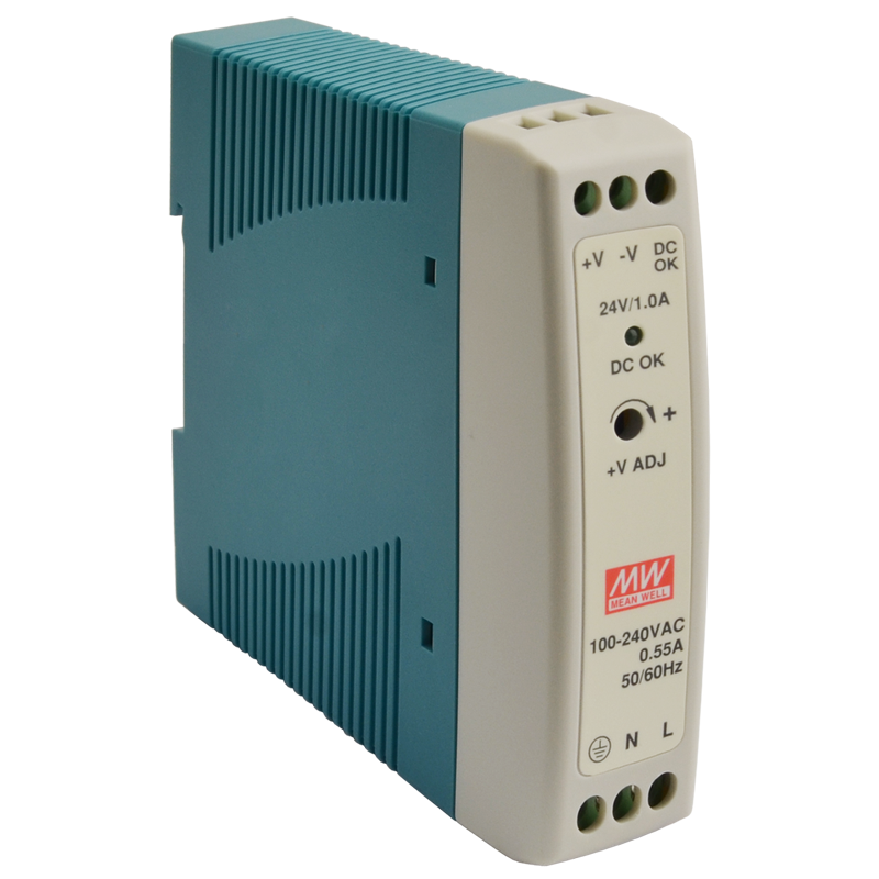 MDR-20-24 Pulsar MDR 24V/24W/1A zasilacz na szynę DIN