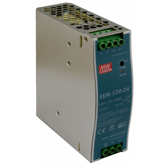 EDR-120-24 Pulsar EDR 24V/120W/5A zasilacz na szynę DIN