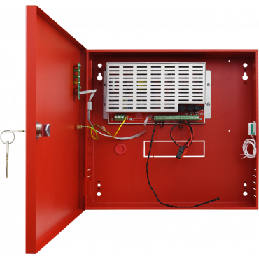 EN54C-5A7 Pulsar EN54C 27,6V/5A/2×7Ah zasilacz do systemów przeciwpożarowych