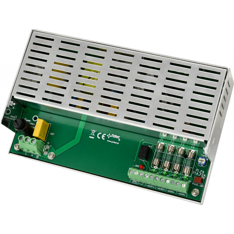 PSDC-12V4X1A Pulsar PSDC 12V/4A/4x1A zasilacz wielowyjściowy do zabudowy