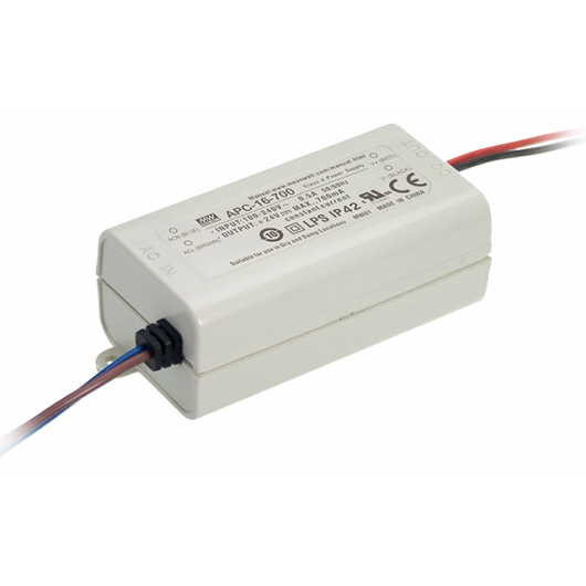 APC-16-350 Pulsar APC 12-48V/16W/350mA zasilacz LED