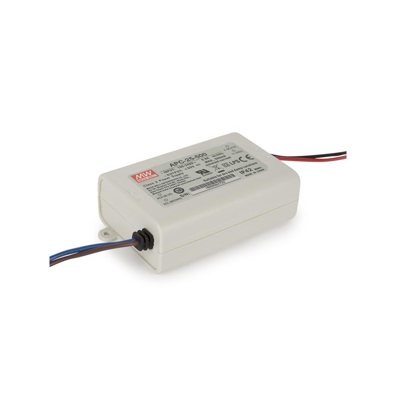 APC-25-500 Pulsar APC 15-50V/25.2W/500mA zasilacz LED