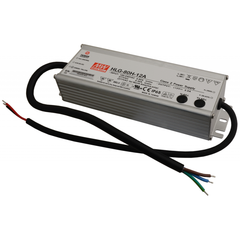 HLG-80H-12A Pulsar HLG 12V/60W/5A zasilacz LED