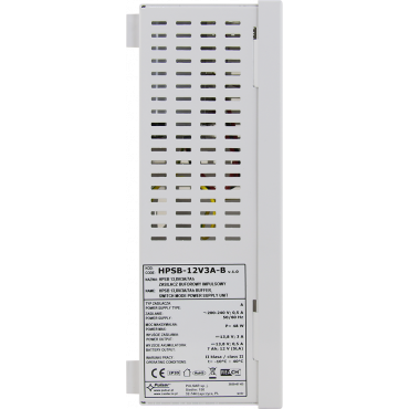 HPSB-12V3A-B Pulsar HPSB 13,8V/3A/7Ah zasilacz buforowy impulsowy