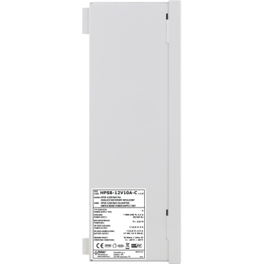 HPSB-12V10A-C Pulsar HPSB 13,8V/10A/17Ah zasilacz buforowy impulsowy