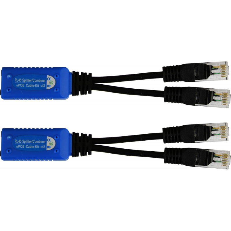 P-POE2 Pulsar P-POE2 Splitter 2xRJ45 (wtyk) - 1xRJ45 (gniazdo)