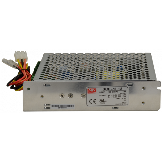 SCP-75-12 Pulsar SCP 13,8V/5,4A zasilacz buforowy do zabudowy
