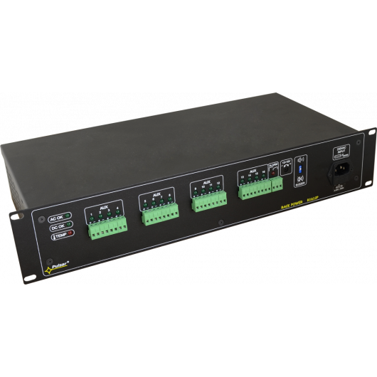 R1612P Pulsar R 12V/16×1,5A/PTC zasilacz RACK do 16 kamer HD