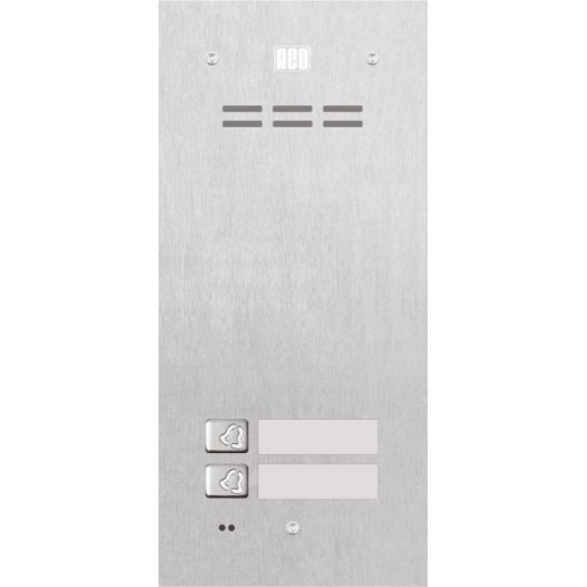 Panel ACO Familio z 2 przyciskami, podtynk FAM-P-2NPACC