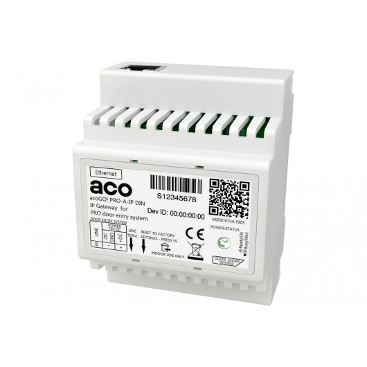 Bramka SIP do domofonu w systemie PRO/PRO-A ACO GO! PRO-A-IP DIN