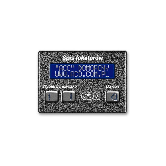 Elektroniczny spis lokatorów CDN-230E BR