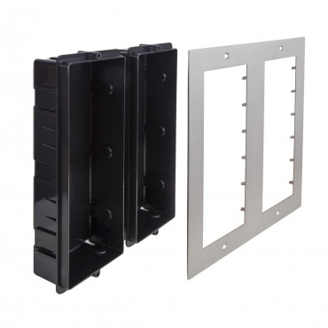 Ramka sześciomodułowa do montażu podtynkowego D1510-6P