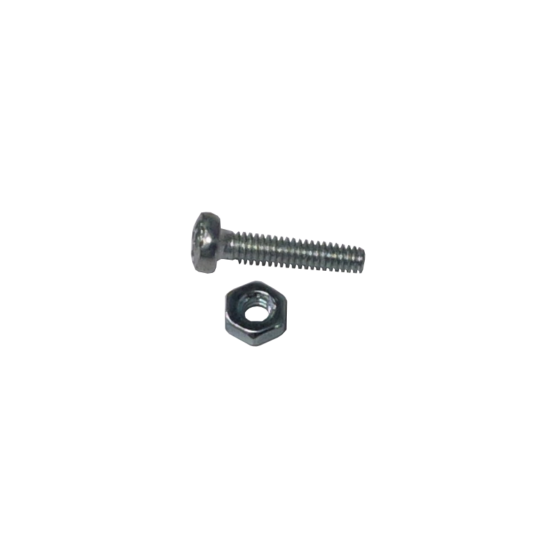 Śruba z nakrętką M2x8 do adapterów SC