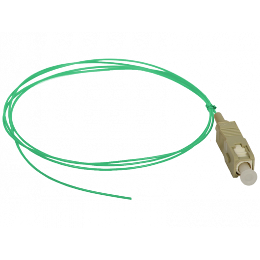 Pigtail MM OM3 1G 50/125 wtyk SC dł. 2 m "EASY STRIP" ALANTEC