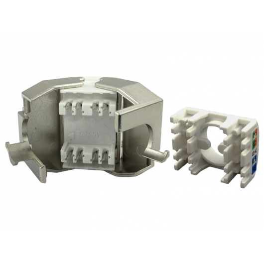 Moduł keystone STP kat.6A beznarzędziowy Alantec