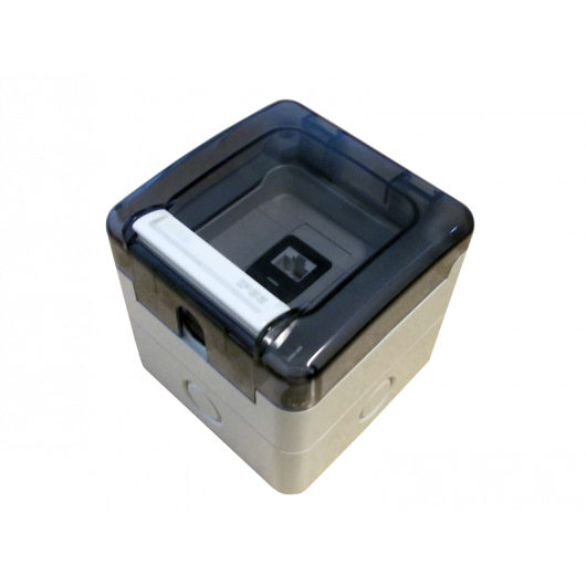 Gniazdo szczelne IP66 natynkowe 2xRJ45 (niewyposażone)